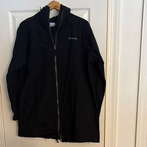 Columbia Women’s Black Raincoat